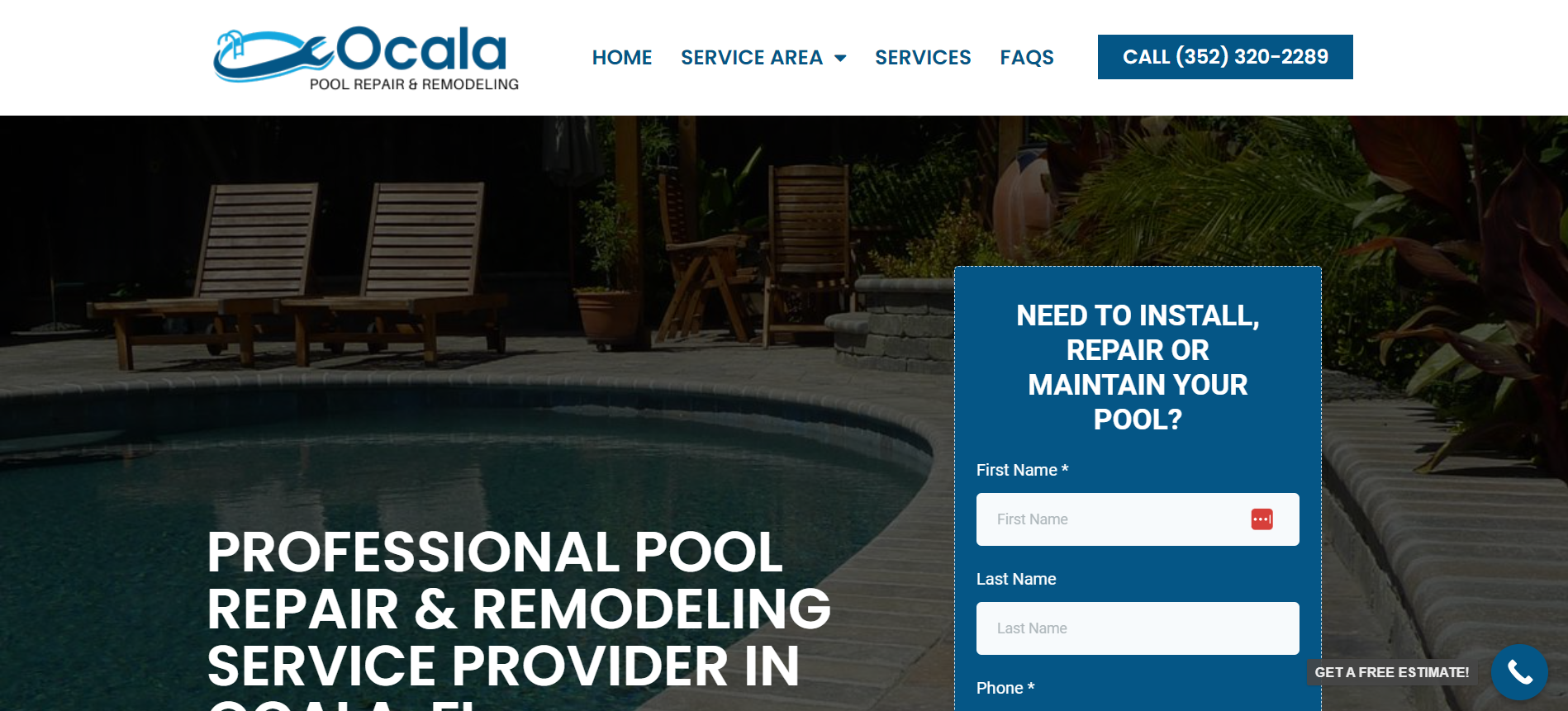 Ocala Pool Repair