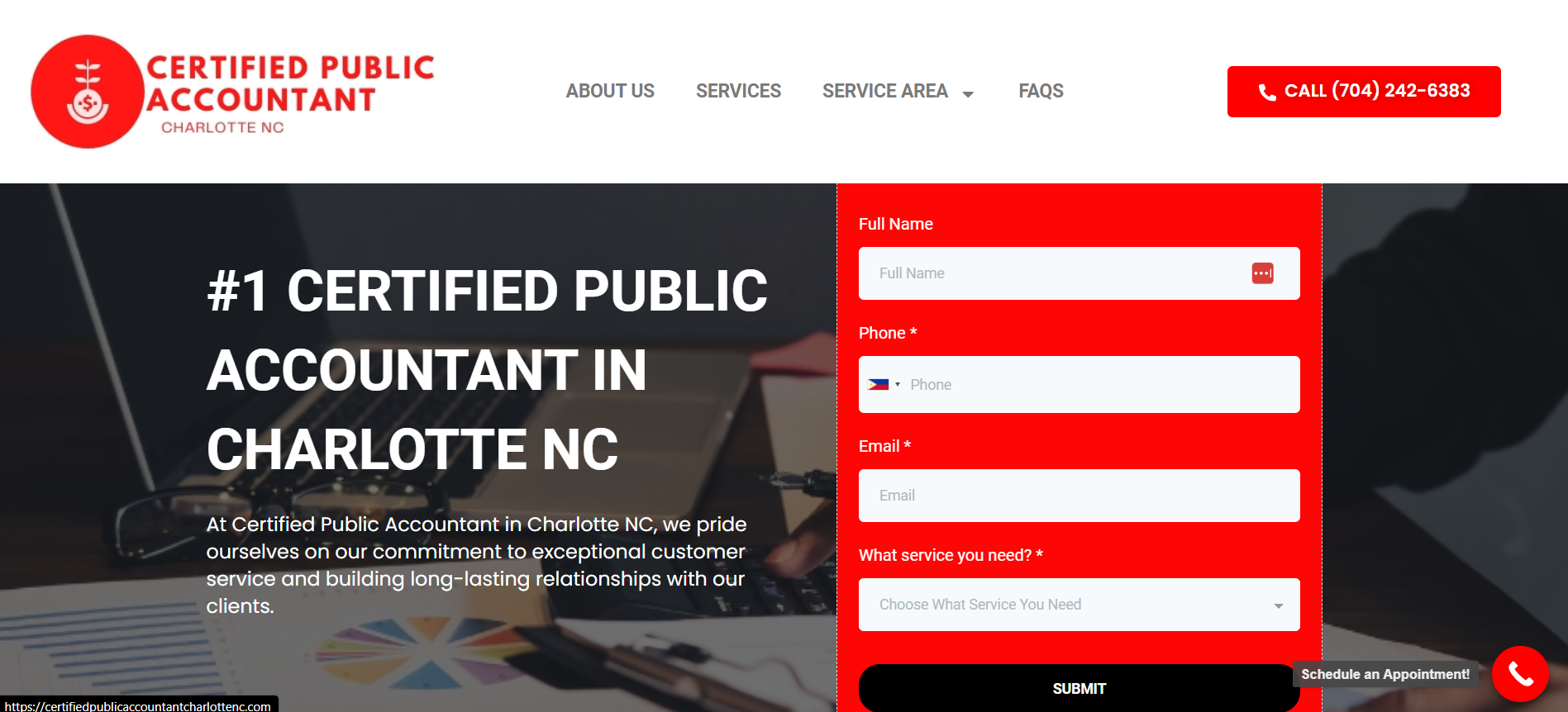 Certified Public Accountant Charlotte, NC